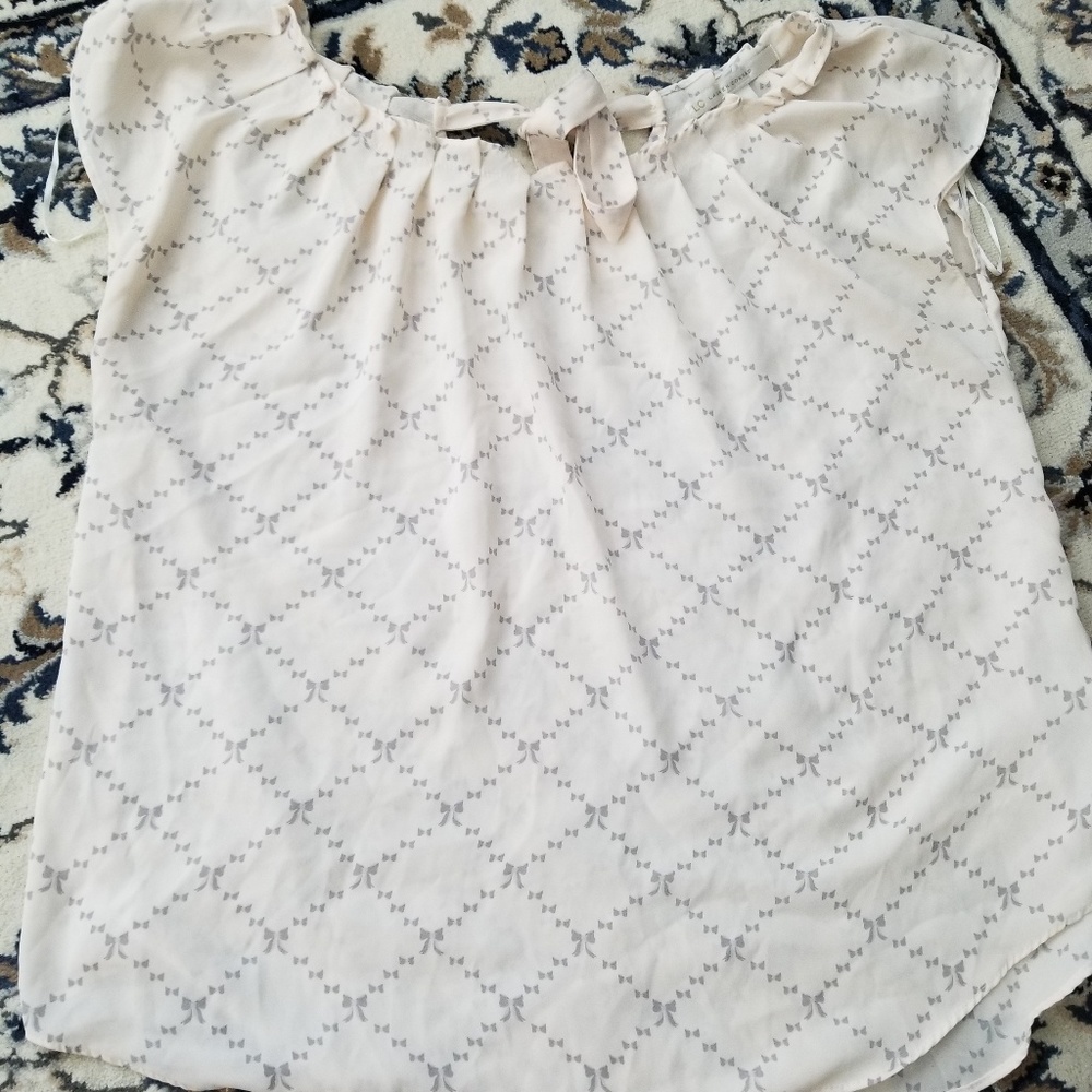 LC Lauren Conrad Bow Blouse